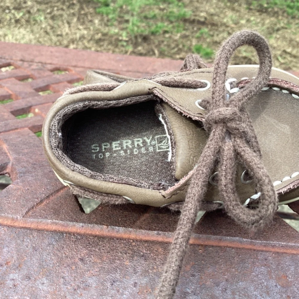 Sperry Infant Size 1 Leather Top Siders